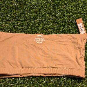 SKIMS Nude Bandeau Bra Top in Classic Clay Shade